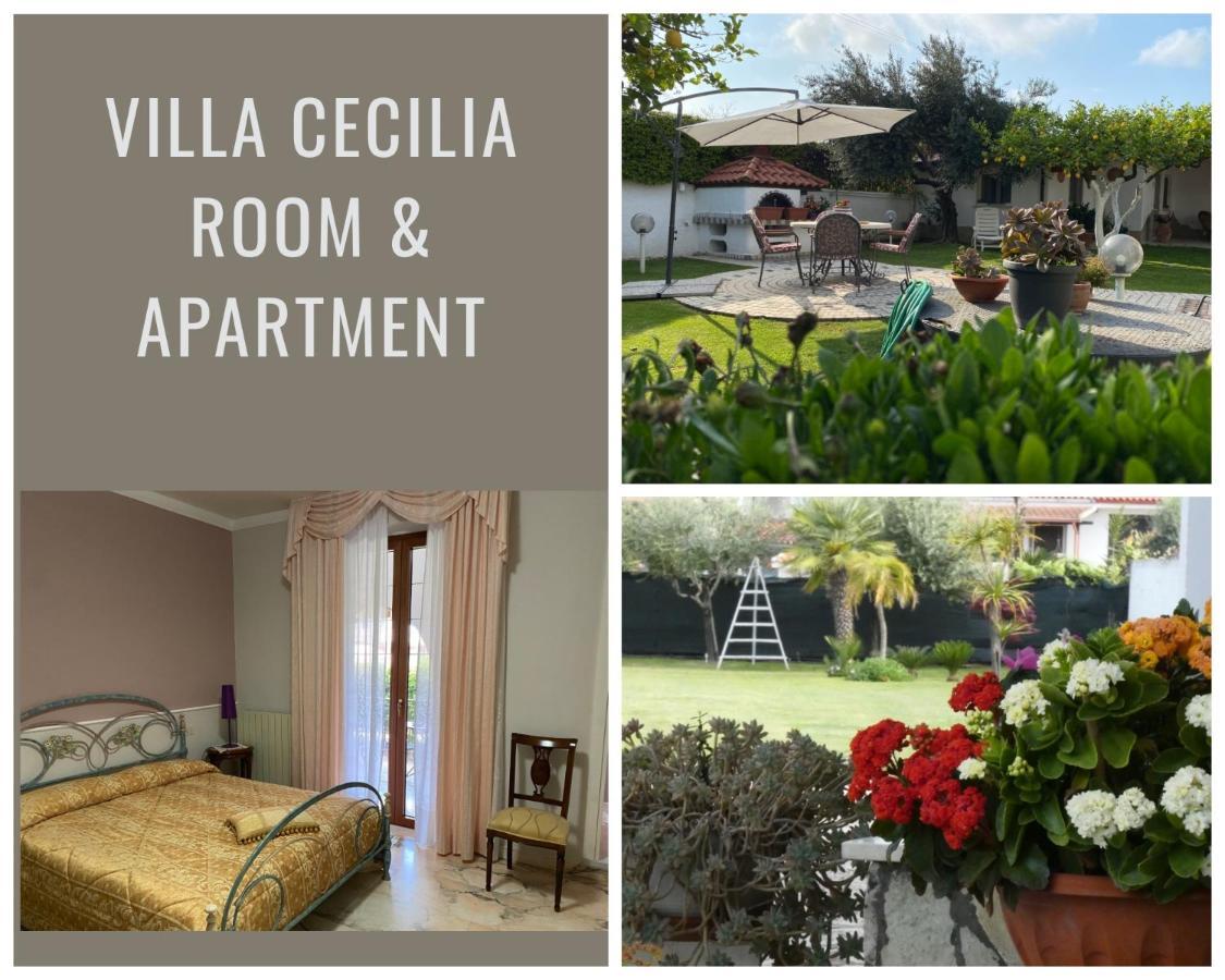 Villa Cecilia Bed And Breakfast Cellole Экстерьер фото